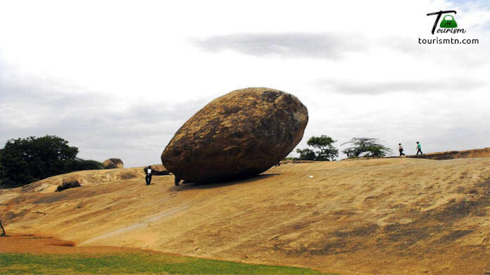 Krishna's Butter Ball, Places to visit in mahabalipuram