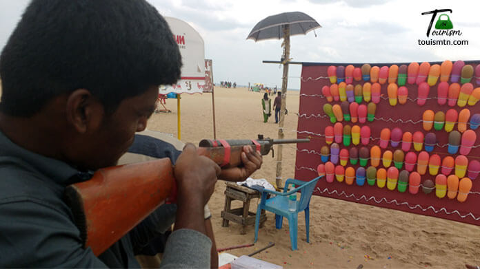 Gun Shooting games in mahabalipuram