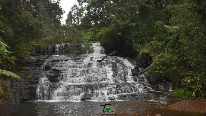 Inside Liril Waterfalls