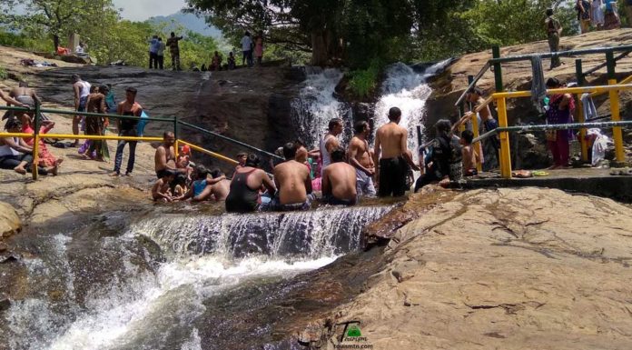 List of 10 Beautiful Waterfalls In Kodaikanal People Enjoying in Kumbakarai Waterfalls